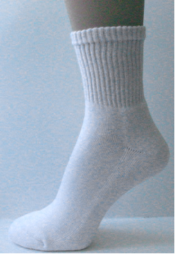 Men's quarter sports socks