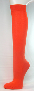 Sports knee socks - Dark Orange