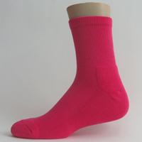 Sports team socks - basketball - hot pink